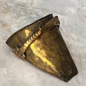 Antique Brass Shoe Stirrup Conquistador Spanish Colonial